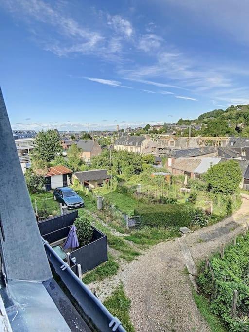 Les Mouettes. Appart Honfleur 4 Personnes Vue Pont De Normandie Екстериор снимка